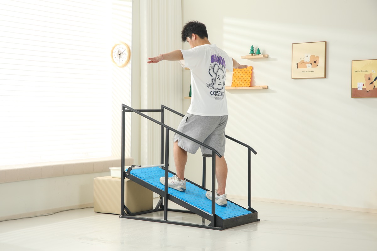 Aktuelle Aufnahmen des Ramp-Walking-Tests für Quantum Stack